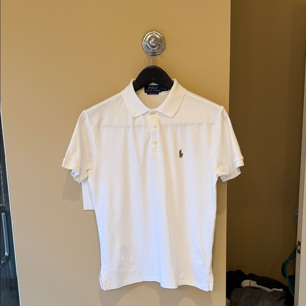 Ralph Lauren White Polo with Embroidered Pony